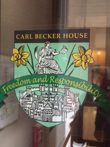 Our HQ will be at the Carl Becker House on West Campus