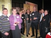 L to R:  David Long \'72, Barbara Phillips Long, Thilde Peterson, Wayne Merkelson, Saky Lemor, Jon Kaplan, Eliot Greenwald, Susan Murphy